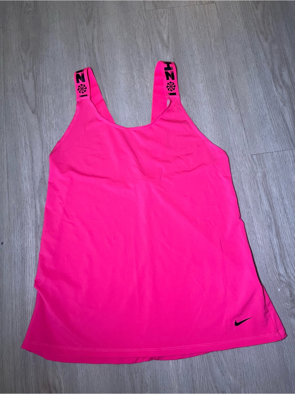 Nike Hot Pink Athletic Tank Top Medium